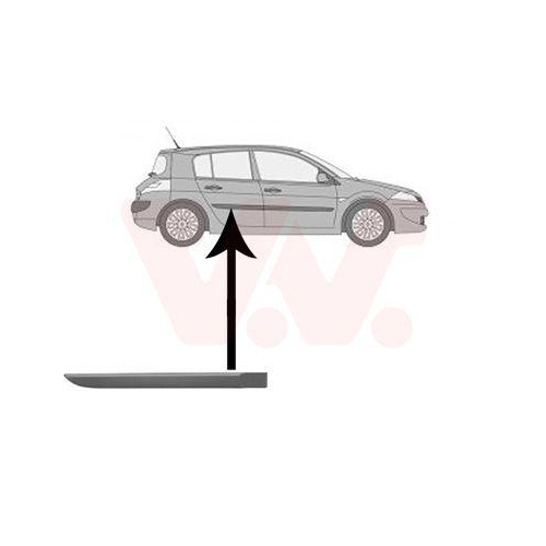 VAN WEZEL Zier-/Schutzleiste, T&uuml;r 4327426