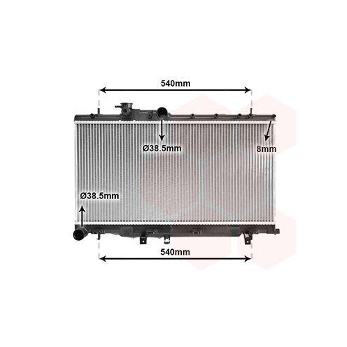 VAN WEZEL K&uuml;hler, Motork&uuml;hlung 51002050