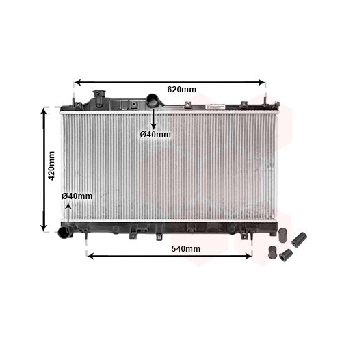 VAN WEZEL K&uuml;hler, Motork&uuml;hlung *** IR PLUS *** 51002065