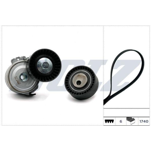 DOLZ Keilrippenriemensatz