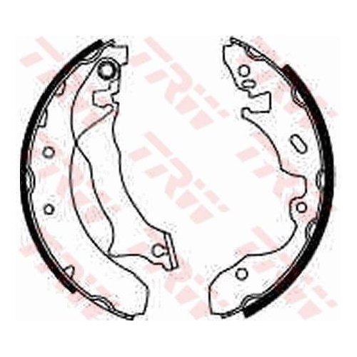 TRW Bremsbackensatz GS8536