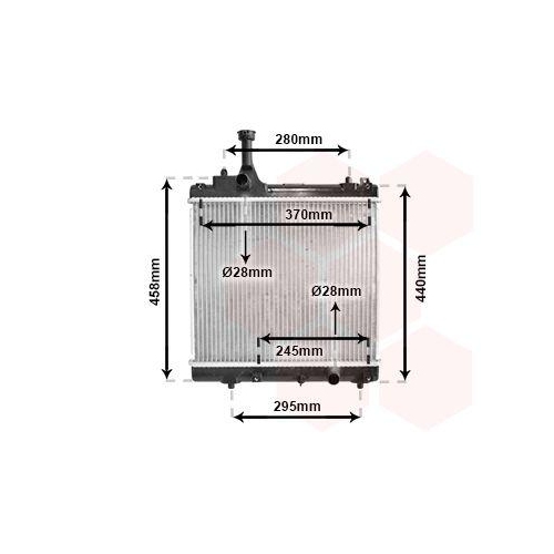VAN WEZEL K&uuml;hler, Motork&uuml;hlung 52002113