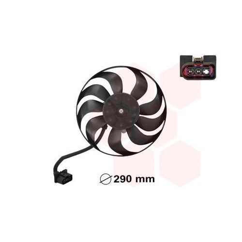 VAN WEZEL L&uuml;fter, Motork&uuml;hlung 5827744