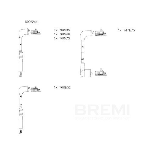 BREMI Z&uuml;ndleitungssatz 600/241