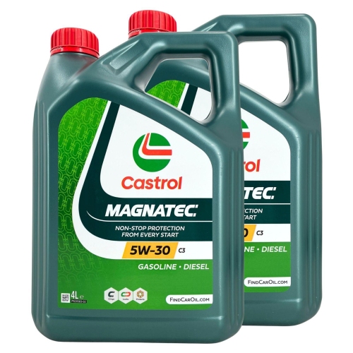 Motor&ouml;l CASTROL Magnatec C3 5W-30 - 8 Liter Synthetisch Longlife-04 15F928