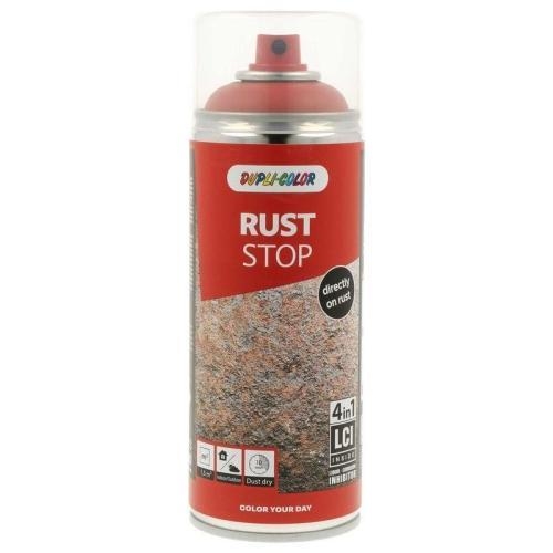 Dupli-Color Rust Stop Feuerrot seidenmatt 400 ml 4in1 Rostschutzlack RAL 3000