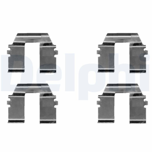 DELPHI Zubehörsatz, Scheibenbremsbelag LX0325