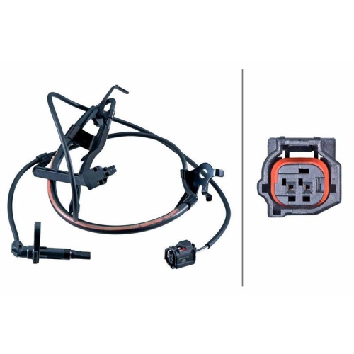 HELLA Sensor, Raddrehzahl 6PU 358 251-811