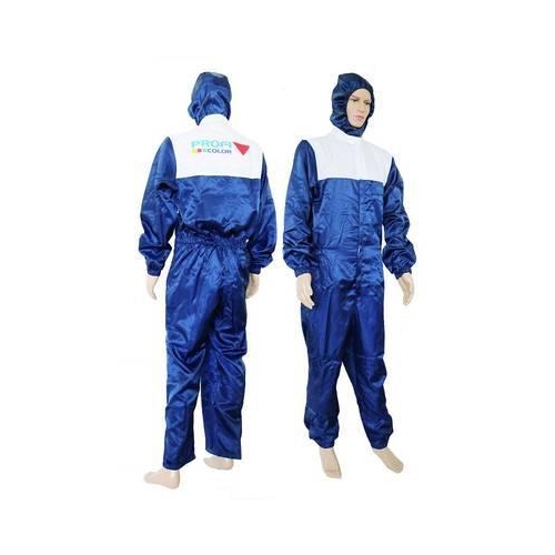 Lackieroverall Gr&ouml;&szlig;e M Marineblau/wei&szlig; Anzug Lackierer PROFI COLOR 4422667F