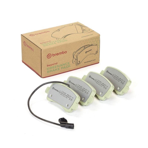BREMBO Bremsbelagsatz, Scheibenbremse BEYOND LINE - Greenance P 68 063G