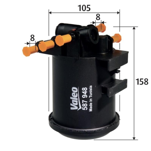 VALEO Kraftstofffilter 587948