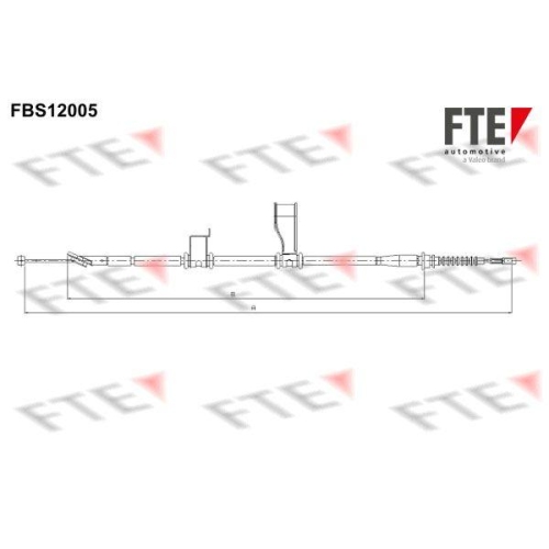 FTE Seilzug, Feststellbremse 9250395