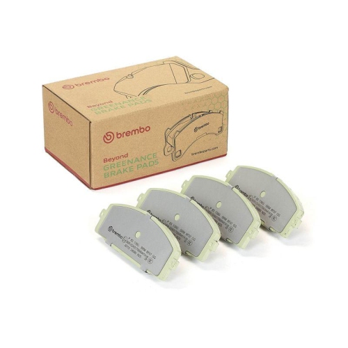BREMBO Bremsbelagsatz, Scheibenbremse BEYOND LINE - Greenance P 83 139G