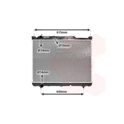 VAN WEZEL K&uuml;hler, Motork&uuml;hlung 52002099