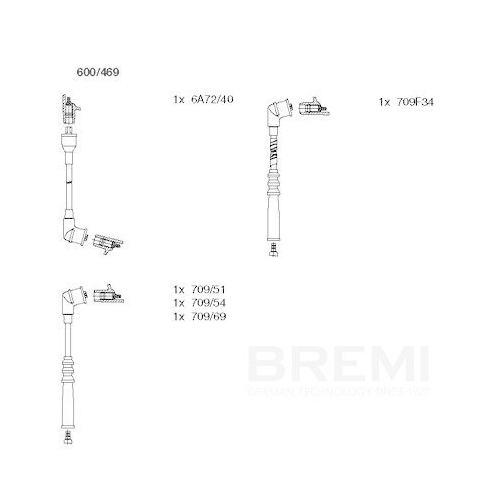 BREMI Z&uuml;ndleitungssatz 600/469