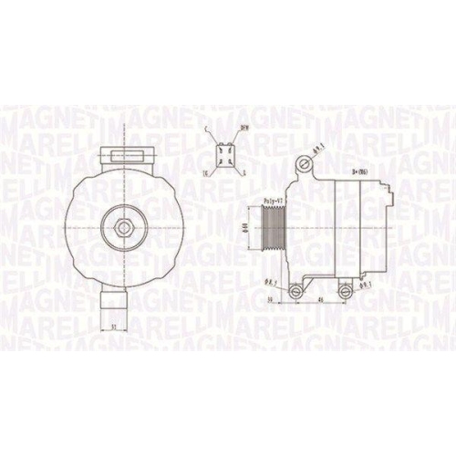 MAGNETI MARELLI Generator 063731728010
