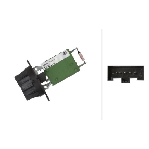 HELLA Widerstand, Innenraumgebl&auml;se 9ML 366 410-981