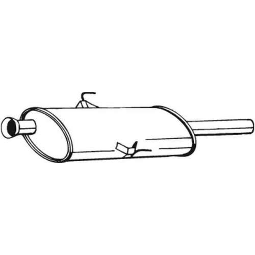 BOSAL Mittelschalld&auml;mpfer 200-153