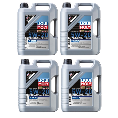 LIQUI MOLY Motor&ouml;l Special Tec F Eco, 5W-20, 20-Liter Kanister - Art.Nr. 3841