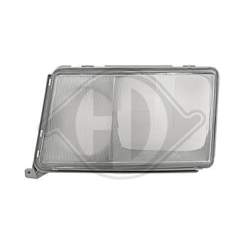 DIEDERICHS Streuscheibe, Hauptscheinwerfer 1612085