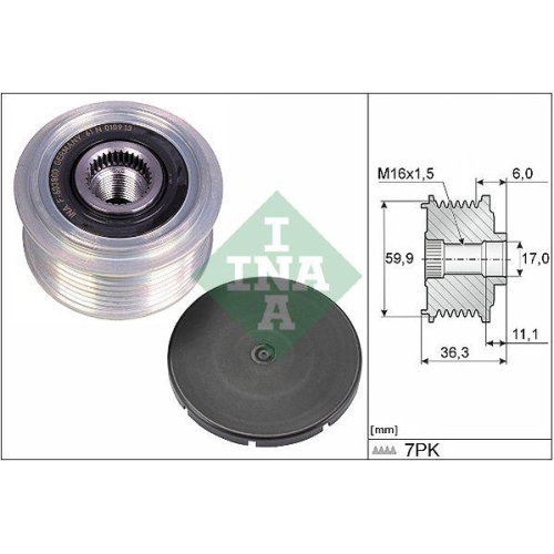 Schaeffler INA Generatorfreilauf 535 0309 10