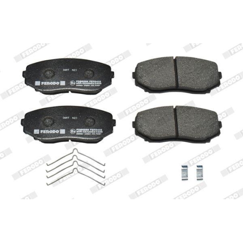 FERODO Bremsbelagsatz, Scheibenbremse PREMIER ECO FRICTION FDB5285