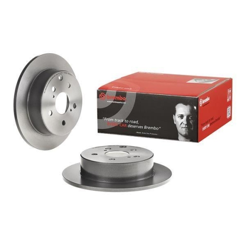 BREMBO Bremsscheibe PRIME LINE - UV Coated 08.A714.11