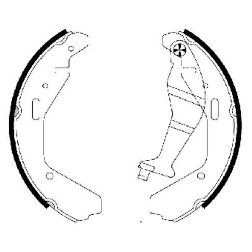 PAGID Bremsbackensatz H9850N
