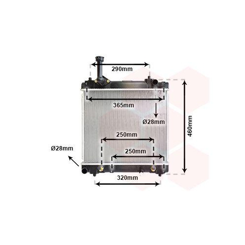 VAN WEZEL K&uuml;hler, Motork&uuml;hlung 52002114
