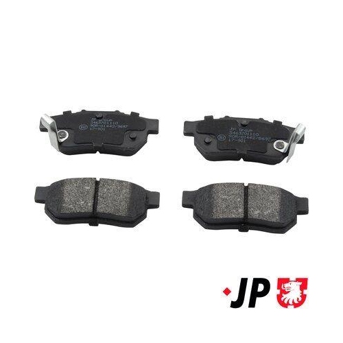 JP GROUP Bremsbelagsatz, Scheibenbremse JP 3463701110