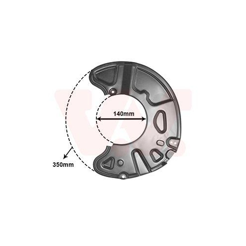 VAN WEZEL Spritzblech, Bremsscheibe 3097371
