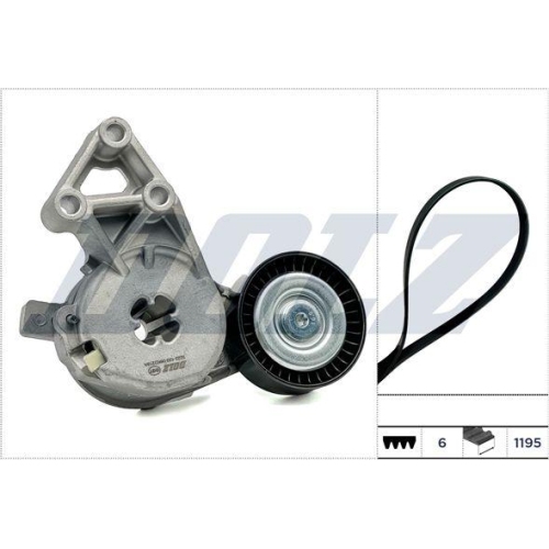 DOLZ Keilrippenriemensatz