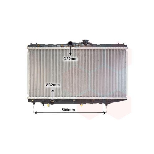 VAN WEZEL K&uuml;hler, Motork&uuml;hlung 53002123