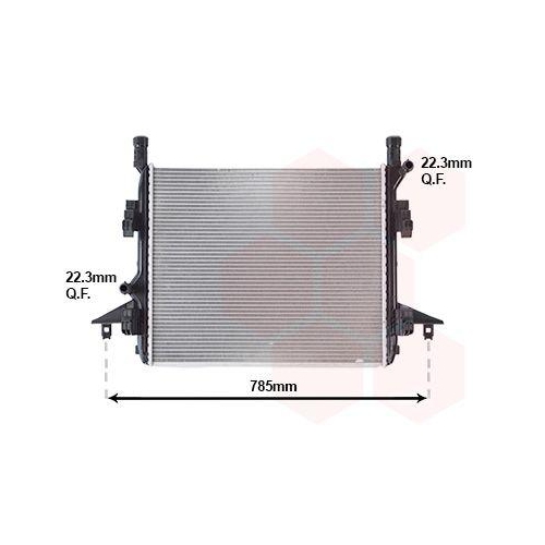 VAN WEZEL K&uuml;hler, Motork&uuml;hlung 58012736