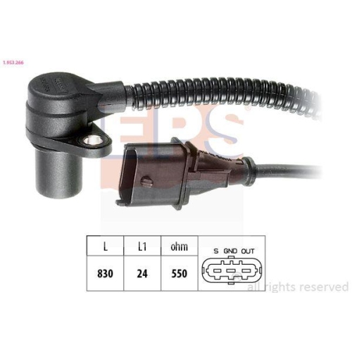 EPS Impulsgeber, Kurbelwelle Made in Italy - OE Equivalent 1.953.266