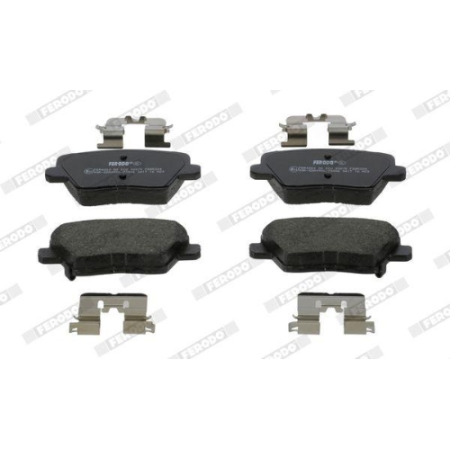 FERODO Bremsbelagsatz, Scheibenbremse PREMIER ECO FRICTION FDB5334