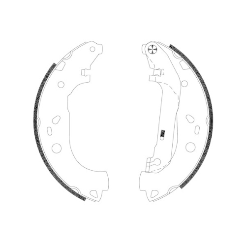 PAGID Bremsbackensatz H9660N