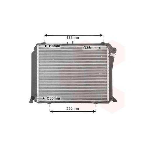 VAN WEZEL K&uuml;hler, Motork&uuml;hlung 53002139