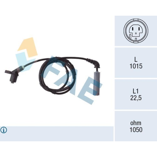FAE Sensor, Raddrehzahl 78019