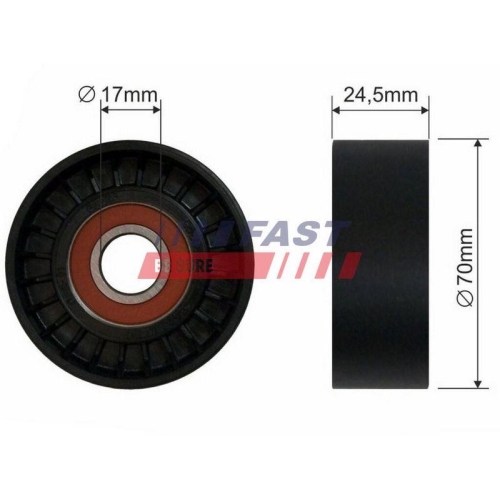 FAST Spannrolle, Keilrippenriemen FT44570
