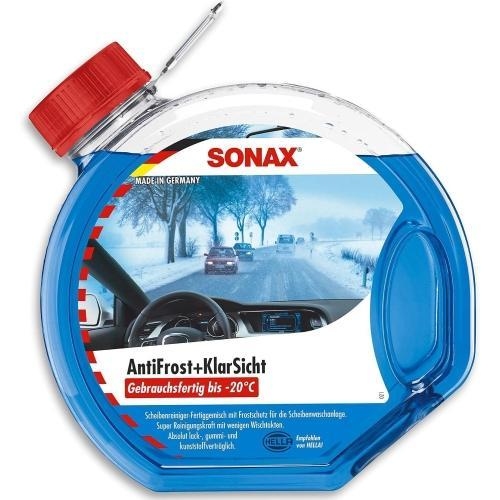 SONAX Antifrost + Klarsicht gebrauchsfertig Frostschutz bis -20°C 3L 03324000
