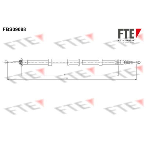 FTE Seilzug, Feststellbremse 9250661