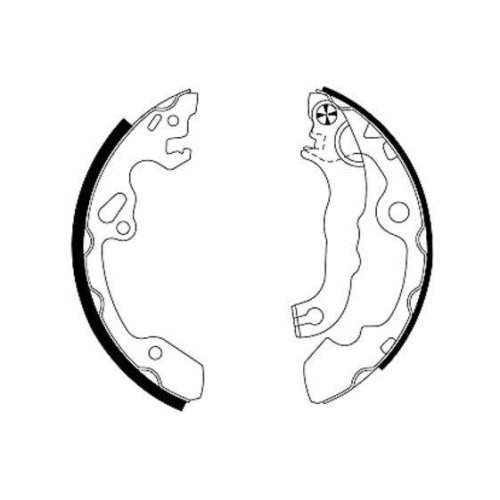 PAGID Bremsbackensatz H9320N