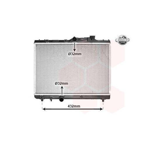 VAN WEZEL K&uuml;hler, Motork&uuml;hlung *** IR PLUS *** 53002140