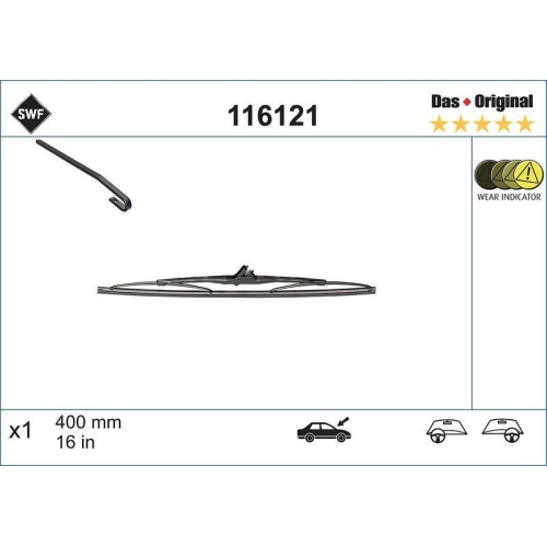 SWF Wischblatt DAS ORIGINAL SINGLE 116121