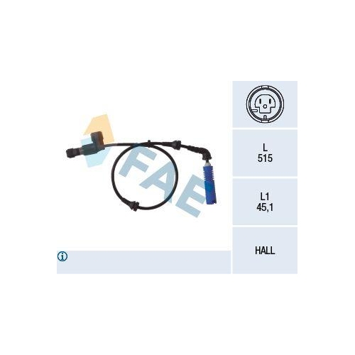FAE Sensor, Raddrehzahl 78014