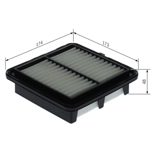 BOSCH Luftfilter F 026 400 729