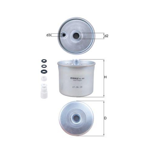 KNECHT Kraftstofffilter KL 468