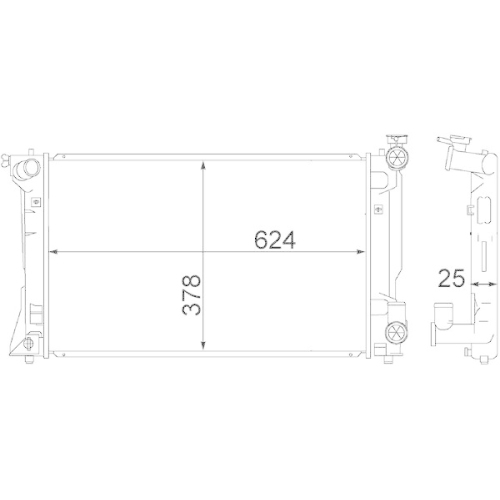 MAHLE Kühler, Motorkühlung BEHR