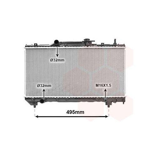 VAN WEZEL K&uuml;hler, Motork&uuml;hlung 53002141